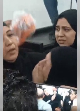 انهيار والدة الطالبة نيرة أشرف أثناء محاكمة الجاني 1