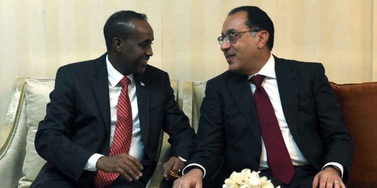 الرئيس الصومالي يُشيد بالدور المصري التاريخي في مساندة الصومال منذ نيله الاستقلال عام 1960