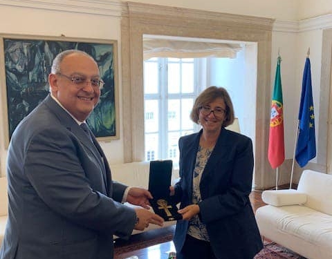 السفير المصري في البرتغال يلتقي بسكرتيرة الدولة البرتغالية للشئون الثقافية
