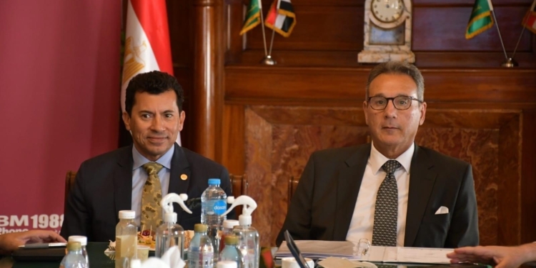 ‎وزير الشباب والرياضة يشهد توقيع بروتوكول تعاون بين بنك مصر والاتحاد المصري للتنس 1