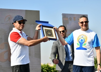 وزير الرياضة يشارك في احتفال سفارة الهند باليوم العالمي لليوجا 1