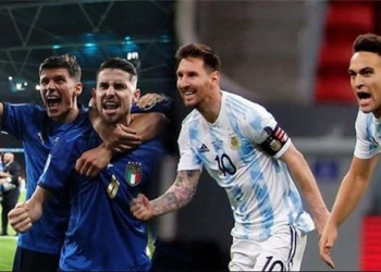 ميسي يقود هجوم الأرجنتين أمام إيطاليا في«كأس فيناليسيما» 1