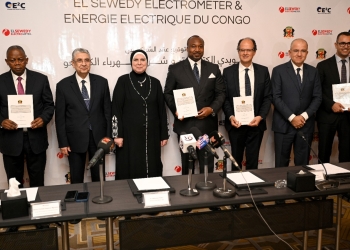 توقيع مذكرة تفاهم بين مجموعة السويدى إلكتروميتر وكهرباء الكونغو