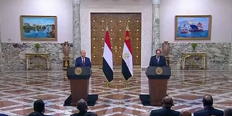 السيسي: مصر تحرص على تخفيف المعاناة عن الشعب اليمني 1
