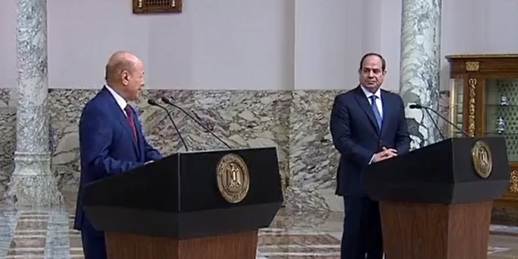 السيسي: مصر تدعم سبل التوصل للوصول لـ حل سياسي عادل للأزمة اليمنية