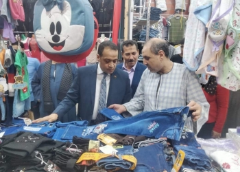 افتتاح معرض "أهلا بالعيد" في شارع بورسعيد لأبناء مركز طهطا 3