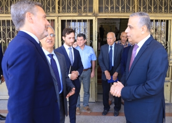 محافظ سوهاج يستقبل السفير الإيطالي في زيارته الأولى للمحافظة