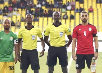 منتخب مصر متأخر أمام إثيوبيا بنتيجة 2-0 في الشوط الأول 2