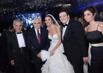 حفل زفاف متحدث الصحة السابق خالد مجاهد