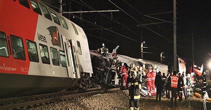 ضحايا حادث قطار ألمانيا