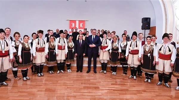 الرئيس الصربي يقيم حفل عشاء رسمي للرئيس السيسي 1
