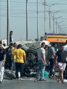 عاجل| مصرع وإصابة 14 في حادث تصادم بالشرقية 3