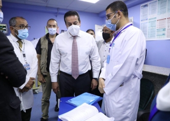 عبد الغفار يتفقد مستشفى «بلبيس المركزي» بـ الشرقية
