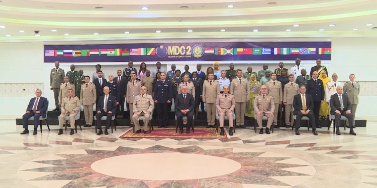 المتحدث العسكرى: ختام فعاليات دورة الدبلوماسية العسكرية للأجانب رقم (2) (MDC-2022) 1
