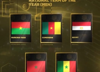 مصر بالقائمة النهائية لجائزة أفضل منتخب في أفريقيا 1