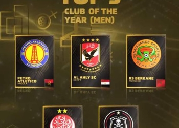 الأهلي ضمن القائمة النهائية المرشحه لجائزة أفضل فريق إفريقي لعام 2022 2
