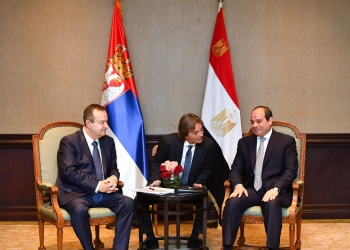 السيسي يلتقي إيفيتسا داتشيتش رئيس البرلمان الصربي