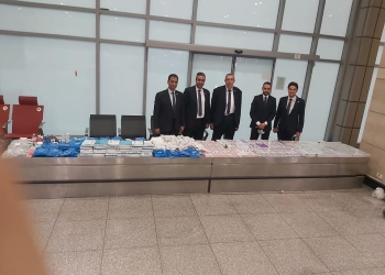ضبط محاولة تهريب كمية من أدوات ومستلزمات طب وجراحة الأسنان بـ مطار القاهرة 4
