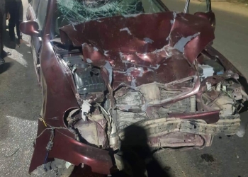 عاجل| وفاة شخصان في حادث سيارة و دراجة بخارية بـ دار السلام سوهاج 1