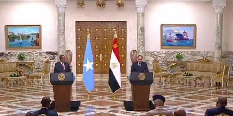 الرئيس الصومالي: نشكر مصر على الدعم الكبير في الأمن والخدمات