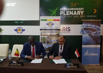 اتفاقية تعاون بين مصر والسنغال في مجال الطيران