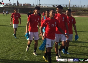 منتخب الناشئين يختتم تدريباته لمواجهة لبنان غدا في كأس العرب 2