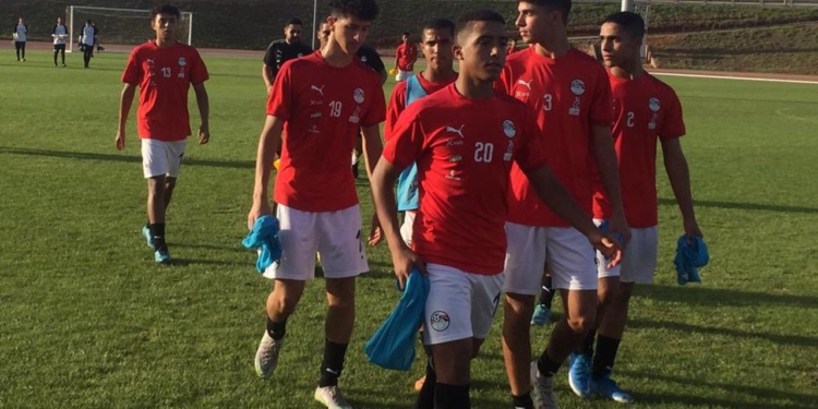 منتخب الناشئين يختتم تدريباته لمواجهة لبنان غدا في كأس العرب 1