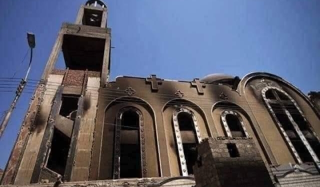 قرار جديد من النيابة وتوضيح بشأن حريق كنيسة أبي سيفين إمبابة