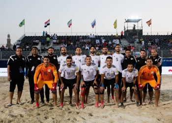 معسكر مغلق لـ منتخب مصر للكرة الشاطئية استعدادا لكأس العرب 2