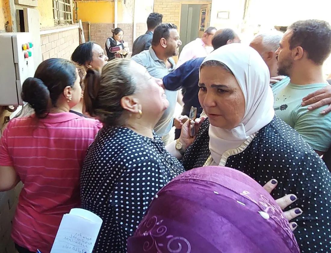 القباج تقدم التعازي لأسر ضحايا كنيسة أبو سيفين بـ إمبابة