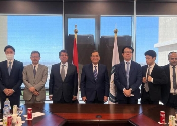 وزير البترول يبحث مع وفد تويوتا اليابانية الدراسة المبدئية لإنتاج الامونيا الزرقاء