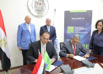 وزير التعليم العالي يشهد توقيع بروتوكول تعاون بين جامعة الجلالة و مصر للعلوم والتكنولوجيا