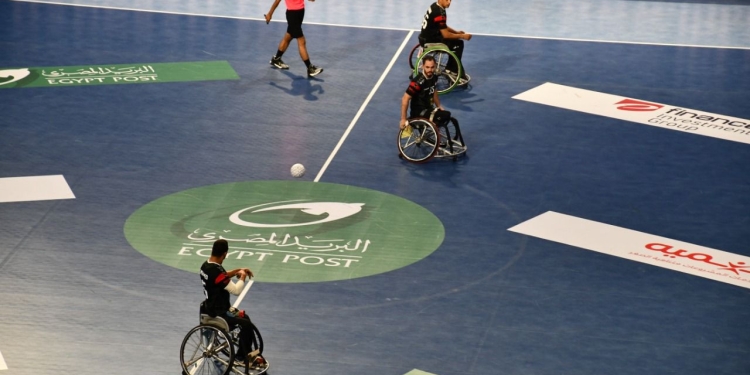 منتخب مصر يفوز على سلوفينيا في بطولة العالم لكرة اليد للكراسي المتحركة 1