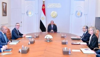 السيسي يستقبل رئيس سكاتك.. ويؤكد: قطاع الطاقة الخضراء يحظى بدعم غير مسبوق 1