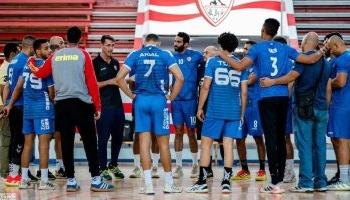 الزمالك يتقدم على الكويت 14-10 في الشوط الأول في البطولة العربية لليد 4