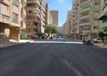 بدء أعمال تطوير ورصف الشوارع في الجيزة