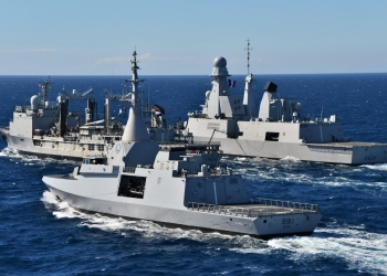 القوات المسلحة تختتم فاعليات التدريب البحرى المشترك المصرى الفرنسى ( كليوباترا - 2022)