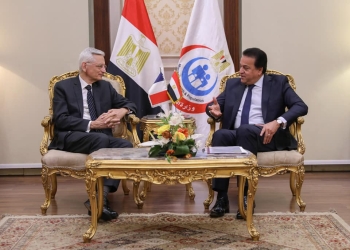 وزير الصحة يستقبل سفير فرنسا لدى مصر لبحث تعزيز التعاون بين البلدين
