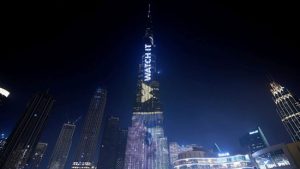 برج خليفة يتزين بـ عروض أم الدنيا الدرامية ضمن سلسلة وثائقيات WACHT IT 2022 8