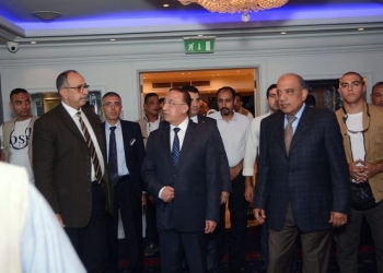 وزير قطاع الأعمال ومحافظ الإسكندرية يفتتحان المرحلة الأولى لـ تطوير فندق رومانس 1