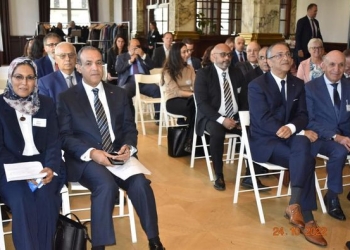 سفير مصر في بروكسل يفتتح أعمال منتدى الأعمال المصري البلجيكي  3