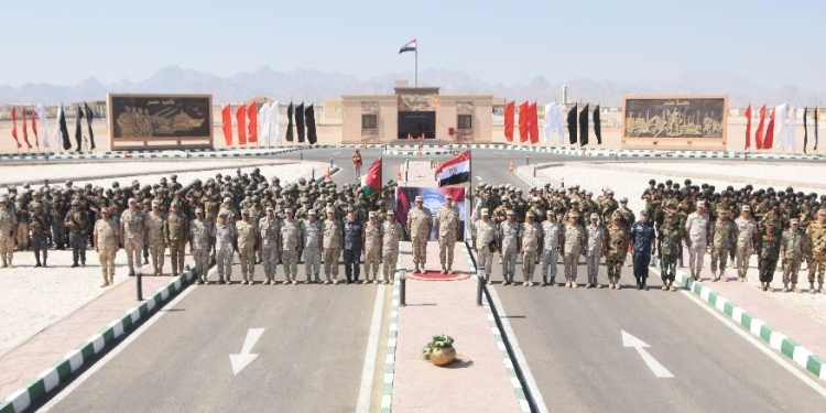 انطلاق فعاليات التدريب المصري الأردني المشترك «العقبة 7»