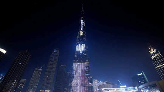 برج خليفة يتزين بـ عروض أم الدنيا الدرامية ضمن سلسلة وثائقيات WACHT IT 2022