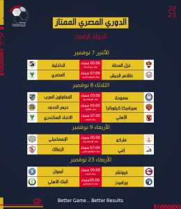 رابطة الأندية تعلن جدول مواعيد مباريات الدوري المصري (صور) 4