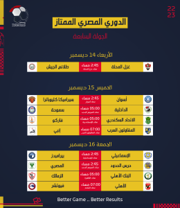 رابطة الأندية تعلن جدول مواعيد مباريات الدوري المصري (صور) 7