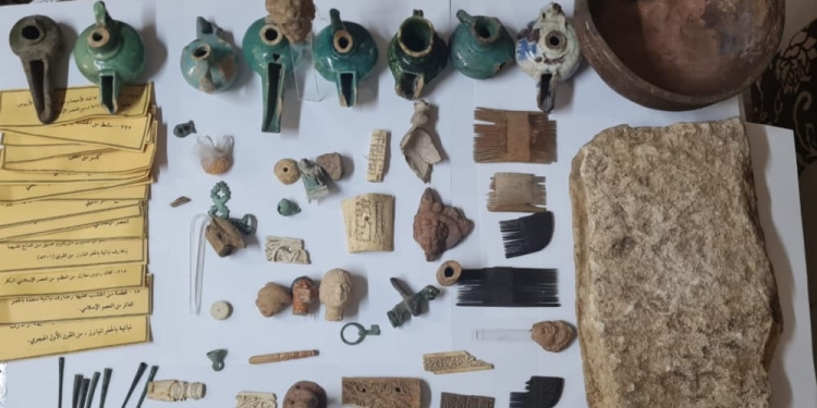 عاجل | تشكيل عصابي وراء سرقة 59 قطعة أثرية من متحف كلية الآثار بجامعة سوهاج 1