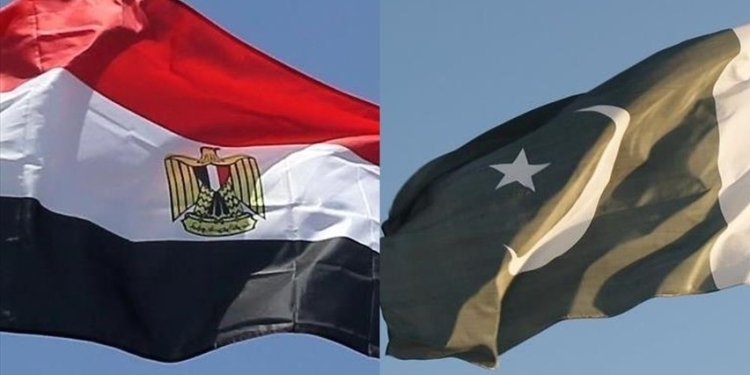 علم مصر وباكستان