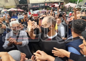 جمال مبارك في جنازة الديب