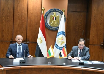 وزير الطاقة البلغاري ووزير الطاقة المصري