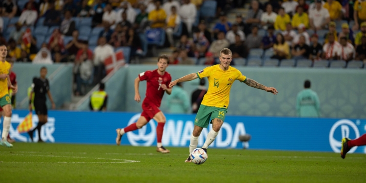 منتخب أستراليا يهزم الدنمارك ويتأهل لـ ثمن نهائي كأس العالم 1